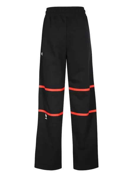 Pantaloni Gcds cu dungi negru