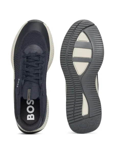 Sneakerși Boss plasă albastru
