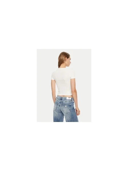 Guess Póló Regular Fit fehér