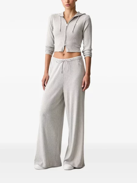 Pantaloni Puma tricotate alergare gri
