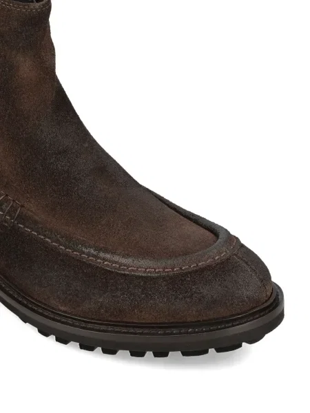 Botine Tagliatore din piele de căprioară maro