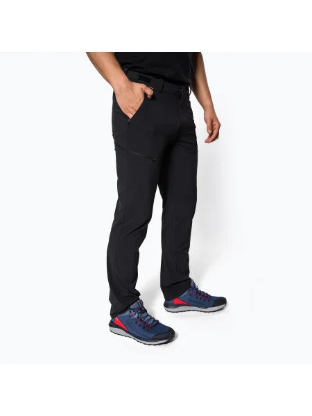 Мъжки панталони за трекинг MAMMUT Runbold black черно