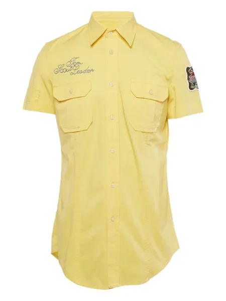 Къс риза Dsquared2 жълто