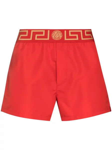 Slip de baie Versace roșu
