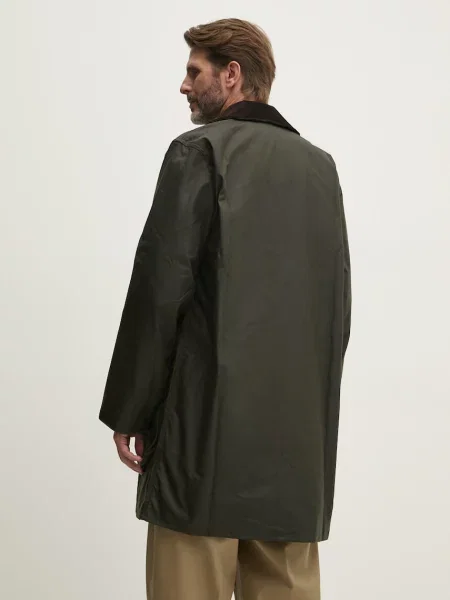 Barbour długa kurtka zielona