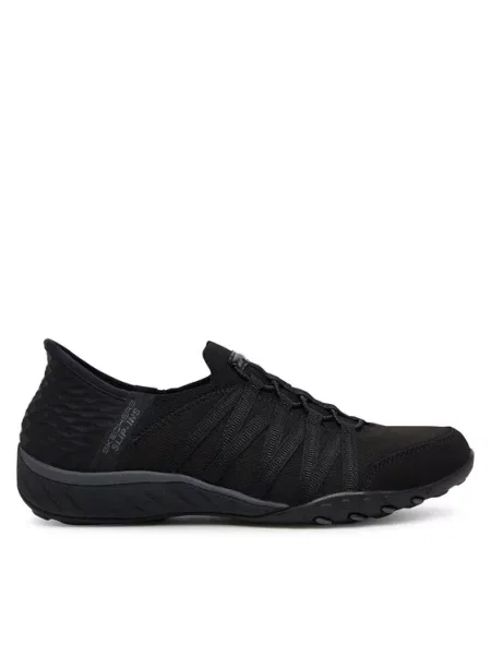 Skechers Sneakersy Breathe Easy Roll With Me czarny