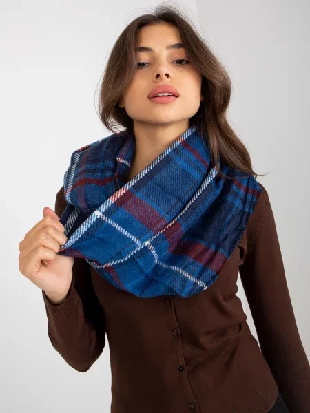 Šal Fashionhunters modra