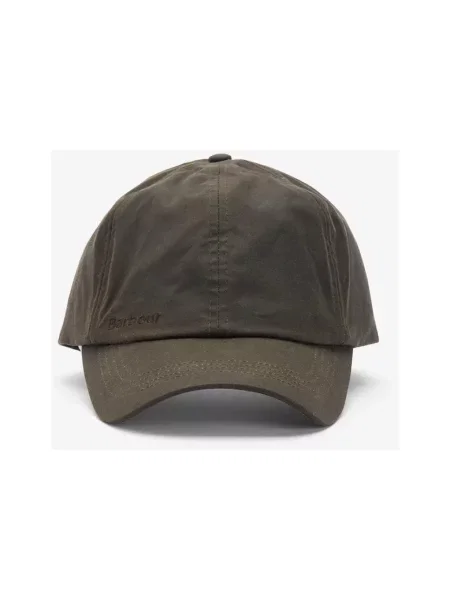 Czapka z daszkiem Barbour zielona