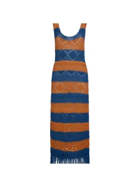 Wielobarwność sukienka La Doublej w paski