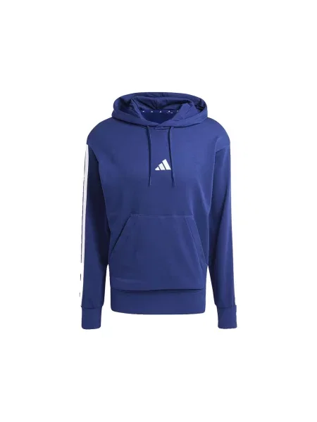 Prugasta frotir majica Adidas plava