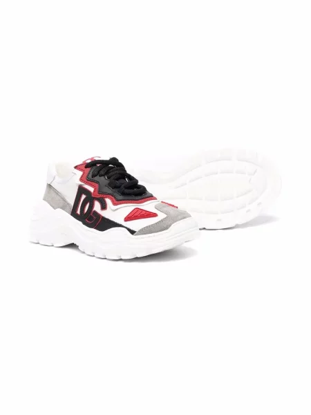 Sneakersy dziecięce Dolce And Gabbana czerwone