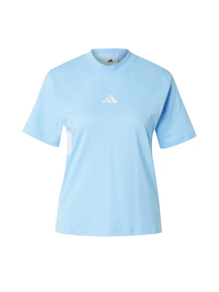 ADIDAS SPORTSWEAR Tricou funcțional Essentials deschis / alb murdar albastru