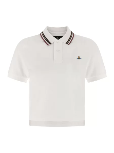 Małe mały polo Vivienne Westwood klasyczne białe