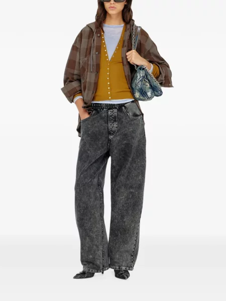 Pantaloni sport Diesel gri