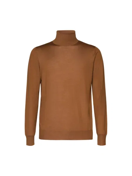 Sweter Mauro Ottaviani wełniany brązowy