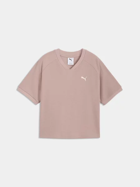 Футболка PUMA Class Relaxed Tee комбінований верх бежевий