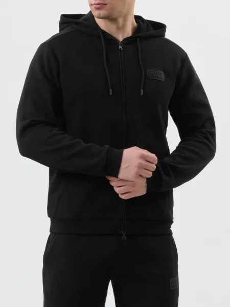 Спортивна кофта Ea7 Emporio Armani чорна