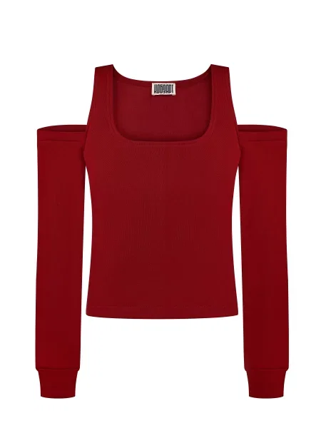 Топ КОБЗАРТ бавовна/поліестер червоний