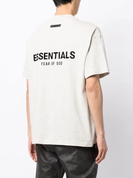 Μπλούζα Fear Of God Essentials με σχέδιο γκρι
