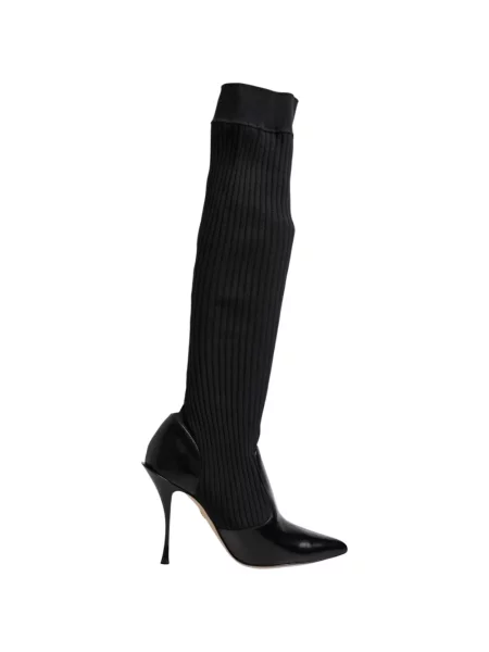Botine Dolce & Gabbana din piele negru