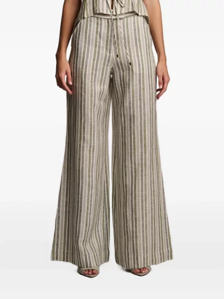 Spodnie capri Hevron w paski