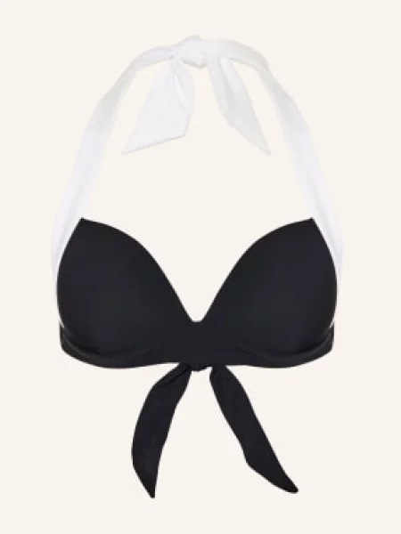 Jets Australia Góra Bikini Z Wiązaniem Na Szyi Eternal schwarz biały