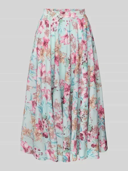 Spódnica midi z wpuszczanymi po bokach Adlysh