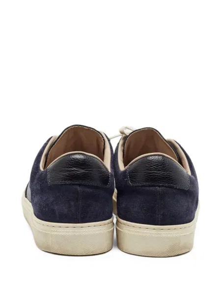 Sneakerși Common Projects din piele albastru