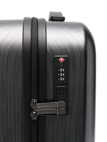 Koferić Emporio Armani s autogramom siva