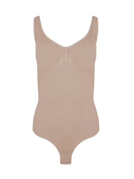 MAGIC Bodyfashion Bodi za oblikovanje cappuccino