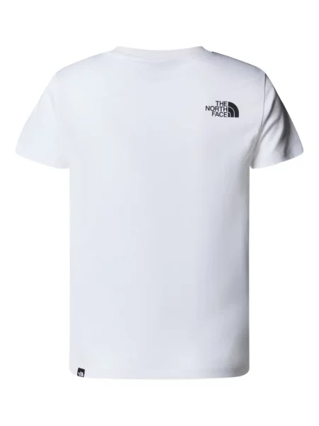 Dětské tričko The North Face bílé