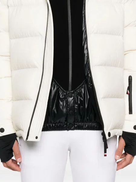 Jakna Moncler Grenoble s kapuljačom bijela