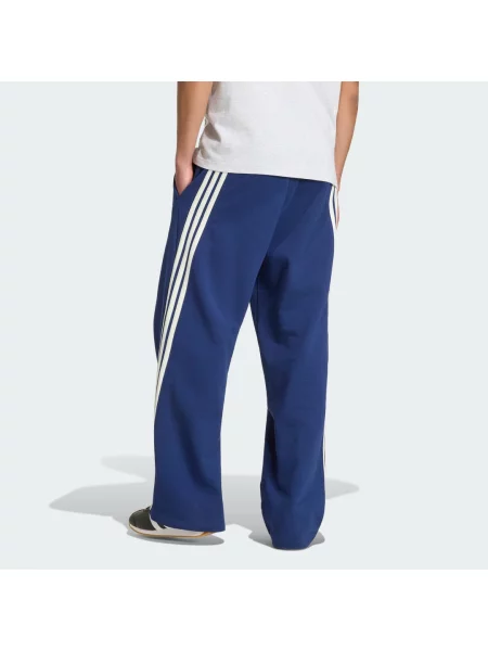 ADIDAS SPORTSWEAR Sportovní kalhoty tmavě modrá bílá