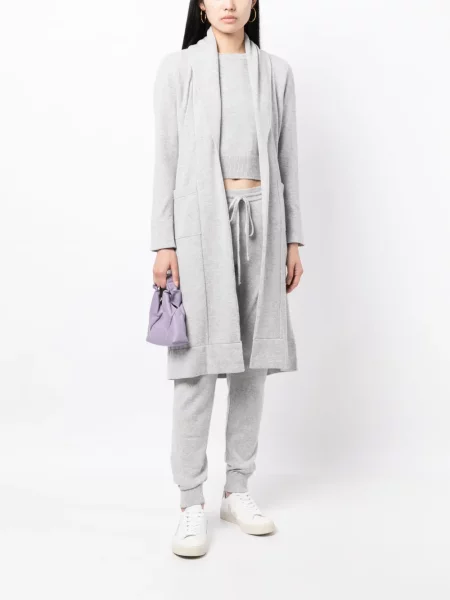 Cardigan Teddy Cashmere din cașmir teddy gri