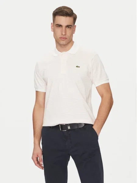 Lacoste Polo różowy