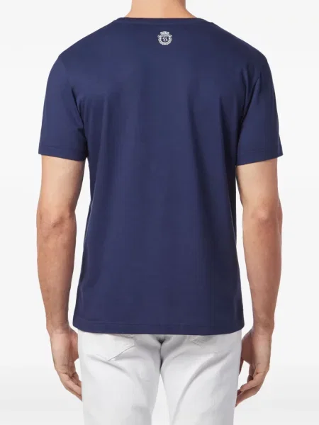 Tricou Billionaire cu imagine albastru