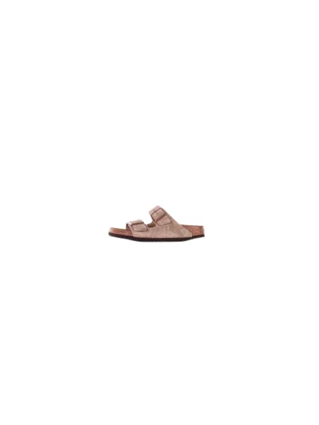 Klapki Birkenstock beżowe
