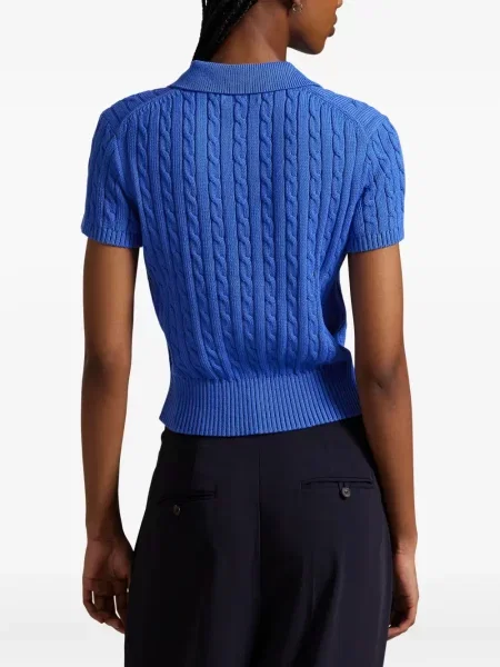 Căciulă Polo Ralph Lauren cu broderie cu dungi cowboy roșu