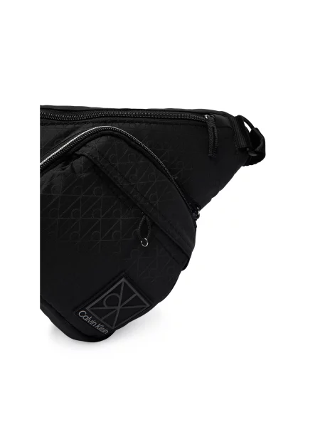 Calvin Klein Geantă crossover Utility Emblem Aop Crossbody negru
