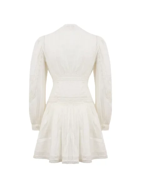 Rochie mini Ulla Johnson din dantelă alb