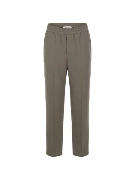 Pantaloni Golden Goose cu model herringbone gri
