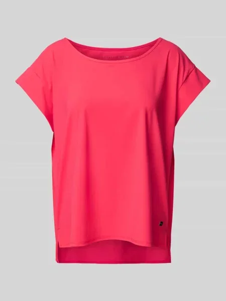 T-shirt z okrągłym dekoltem model ‘GRIT’ Raffaello Rossi