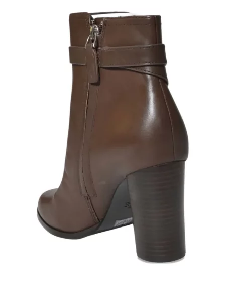 Botine Lauren Ralph Lauren cu cataramă maro