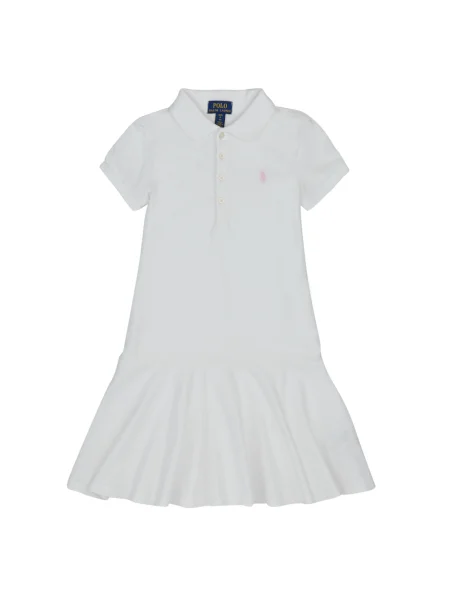 Rochie copii Polo Ralph Lauren alb