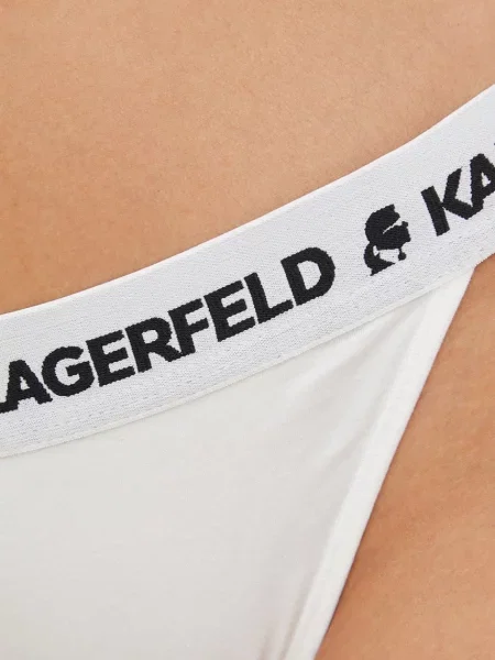 Kalhotky brazilky Karl Lagerfeld bílá