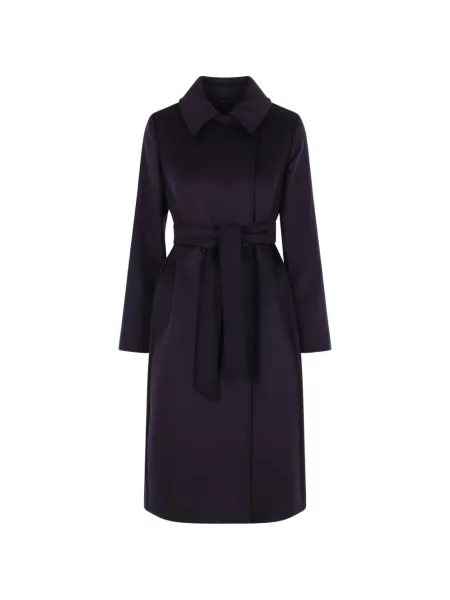 Cu centură palton Max Mara violet