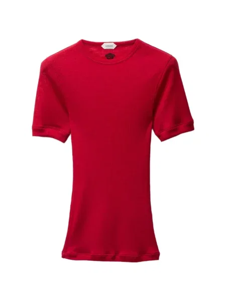 Tricou Versace scurt roșu