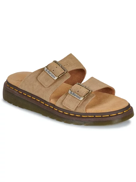 Natikači Dr. Martens iz semiša bež