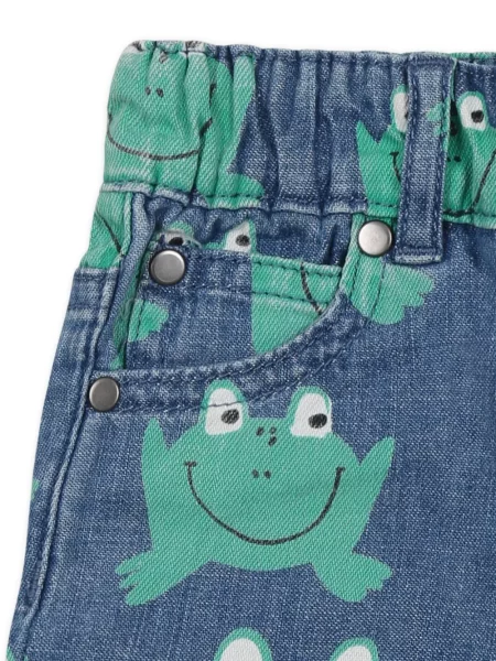 Szorty dziecięce Stella Mccartney niebieskie