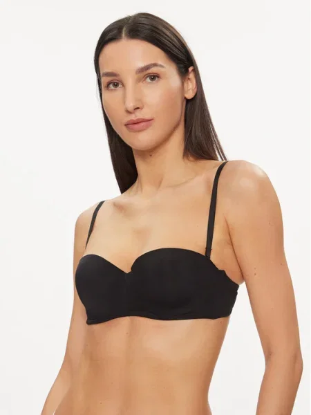 United Colors Of Benetton Sutien Bardot negru